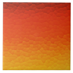 Azulejo De Cerâmica Vermelho queimado alaranjado ao teste padrão