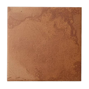 Azulejo De Cerâmica Vermelho terracota simples rústico