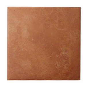 Azulejo De Cerâmica Vermelho terracota simples rústico