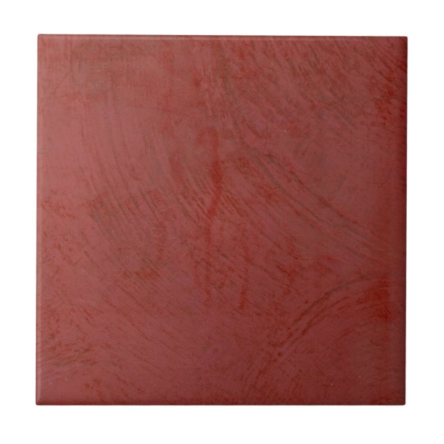 Azulejo De Cerâmica Vermelho Toscano (Frente)