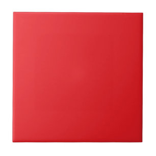 Azulejo De Cerâmica Vermelho, vermelho brilhante, cor sólida