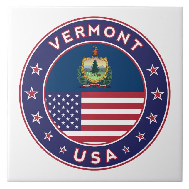 Azulejo De Cerâmica Vermont (Frente)