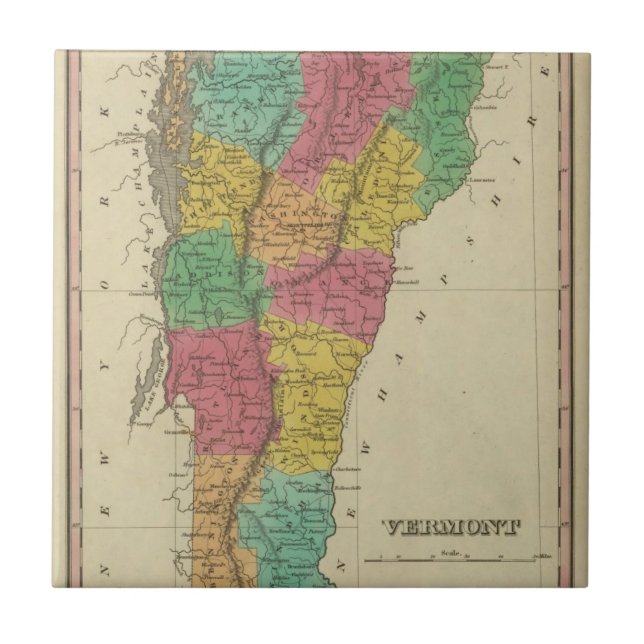 Azulejo De Cerâmica Vermont 10 (Frente)