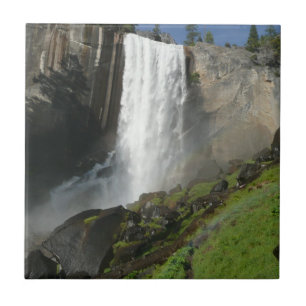 Azulejo De Cerâmica Vernal Cai no Parque Nacional Yosemite