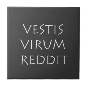 Azulejo De Cerâmica Vestis virum reddit