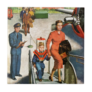 Azulejo De Cerâmica Viajante de Espaço