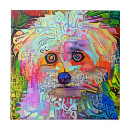 Azulejo De Cerâmica Vibes em Paw-sitive