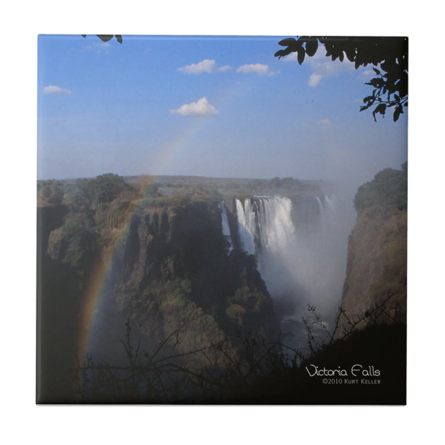 Azulejo De Cerâmica Victoria Falls (Frente)