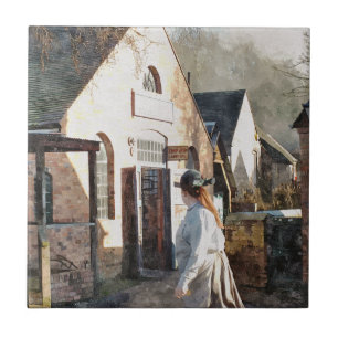 AZULEJO DE CERÂMICA VICTORIAN ENGLAND