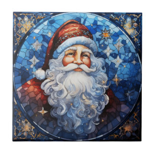 Azulejo De Cerâmica Vidro Azul Claus Clássico
