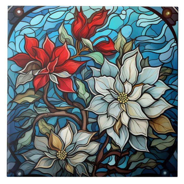 Azulejo De Cerâmica Vidro Manchado  (Frente)