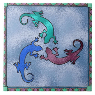 Azulejo De Cerâmica Vidro manchado sudoeste