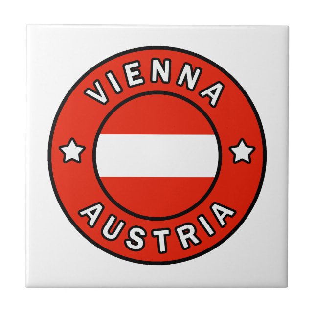Azulejo De Cerâmica Viena Áustria (Frente)