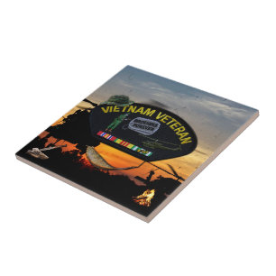 Azulejo De Cerâmica Vietnã Vetores Vetores LRRPS LRRP Recon Recondo