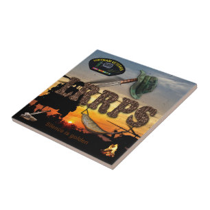 Azulejo De Cerâmica Vietnã Vets LRRPS macv sog lrrp