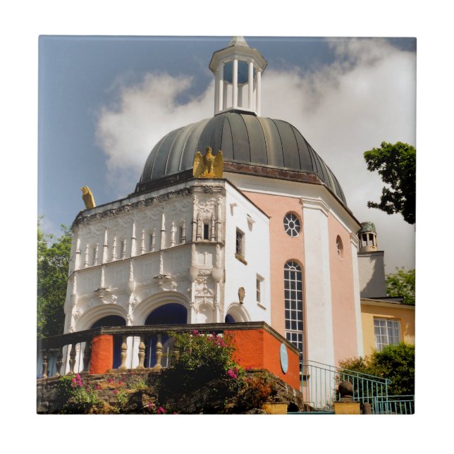 AZULEJO DE CERÂMICA  VILLAGE ITALIANO WALES (Frente)
