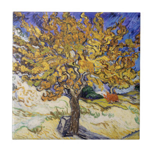 Azulejo De Cerâmica Vincent van Gogh - A Amoreira