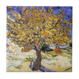 Azulejo De Cerâmica Vincent van Gogh - A Árvore da Morberry