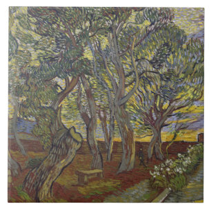 Azulejo De Cerâmica Vincent van Gogh - A Colheita (em nome de Emile Be