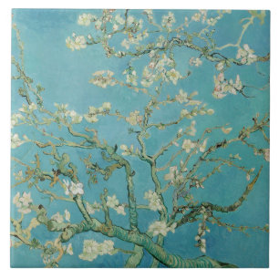 Azulejo De Cerâmica Vincent Van Gogh - Almond tree em blossom