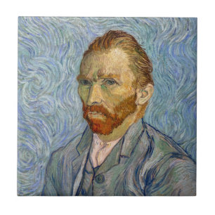 Azulejo De Cerâmica Vincent Van Gogh - Autorretrato