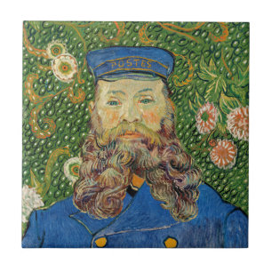 Azulejo De Cerâmica Vincent Van Gogh - Carteiro Joseph Roulin