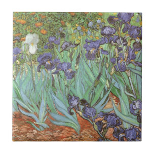 Azulejo De Cerâmica Vincent van Gogh - Íris