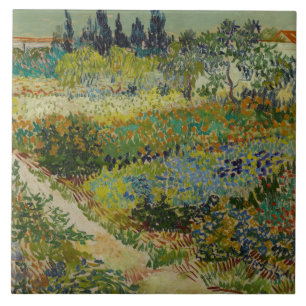 Azulejo De Cerâmica Vincent van Gogh - Jardim em Arles