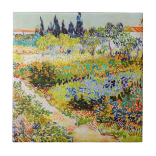 Azulejo De Cerâmica Vincent van Gogh - Jardim em Arles