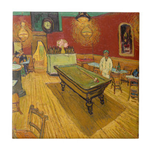 Azulejo De Cerâmica Vincent van Gogh - O Café Noturno