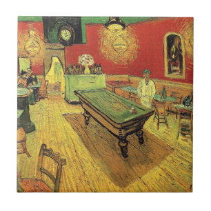 Azulejo De Cerâmica Vincent Van Gogh - O Café Noturno Arte Fino