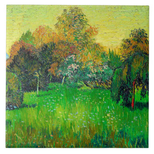 Azulejo De Cerâmica Vincent van Gogh, O Jardim do Poeta,