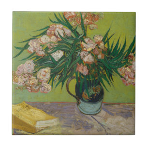 Azulejo De Cerâmica Vincent Van Gogh Oleanders