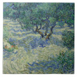 Azulejo De Cerâmica Vincent van Gogh - Olive Orchard<br><div class="desc">Olive Orchard de Vincent van Gogh, 1889. Vincent van Gogh foi um pintor holandês do Posto-impressionista que está entre as figuras mais famosas e influentes da história da arte ocidental. Em pouco mais de uma década ele criou cerca de 2100 trabalhos de arte, incluindo cerca de 860 pinturas a óleo,...</div>