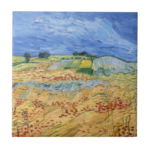 Azulejo De Cerâmica Vincent van Gogh - Os Campos / Campos de Trigo