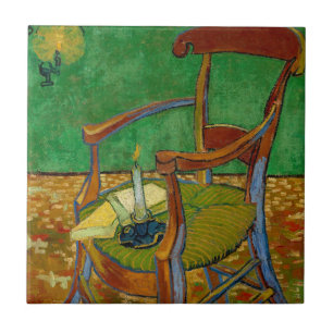Azulejo De Cerâmica Vincent van Gogh - Poltrona de Paul Gauguin