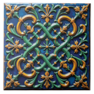 Azulejo De Cerâmica Vinha Celta