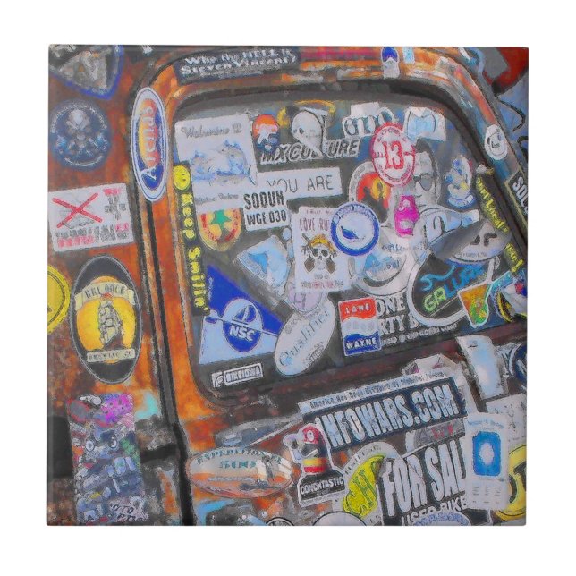 Azulejo De Cerâmica Vinhetas (Frente)