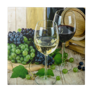 Azulejo De Cerâmica Vinho fino, envelhecido até à perfeição