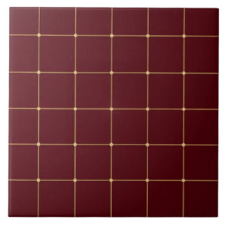 Azulejo De Cerâmica Vinho Profundo Linear Luxe