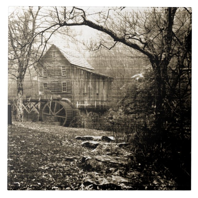 Azulejo De Cerâmica Vintage (Frente)