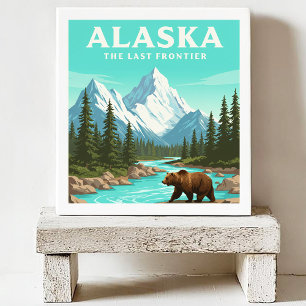 Azulejo De Cerâmica Vintage Alaska