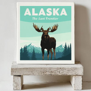 Azulejo De Cerâmica Vintage Alaska