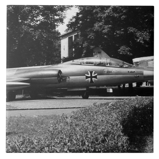 Azulejo De Cerâmica Vintage Alemanha Munique Deutsch (Frente)