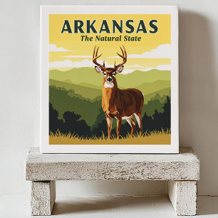 Azulejo De Cerâmica Vintage Arkansas