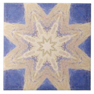 Azulejo De Cerâmica Vintage cor azul-esmerilada, cor d'água n.o 5