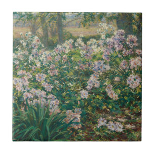 Azulejo De Cerâmica Vintage Floral Painting: Flores de janela por Dono