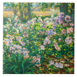 Azulejo De Cerâmica Vintage Flores bonito Ilustração Windflower