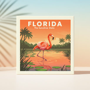 Azulejo De Cerâmica Vintage Florida