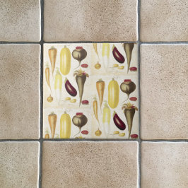 Azulejo De Cerâmica Vintage Garden Vegetais Cozinha